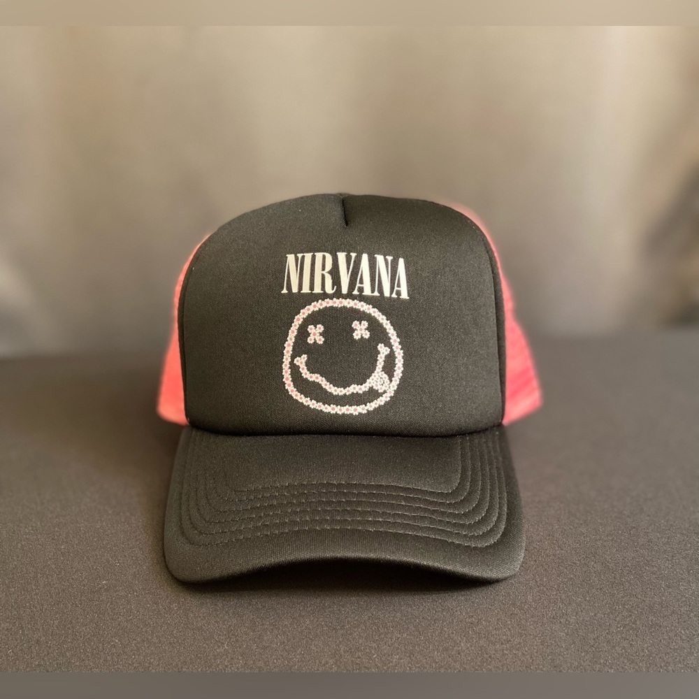 Nirvana Baseball Trucker Cap ~ NWT ~ One Size Firs Most 💕💕💕